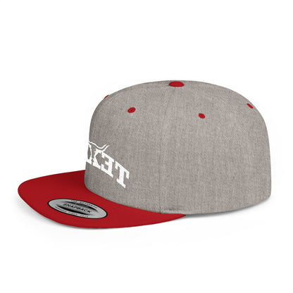 Texas Backwards - Flat Bill Snapback