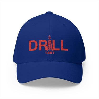 Drill Red Logo Cap - Closed Back
