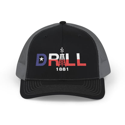 Drill Texas Flag Trucker Hat