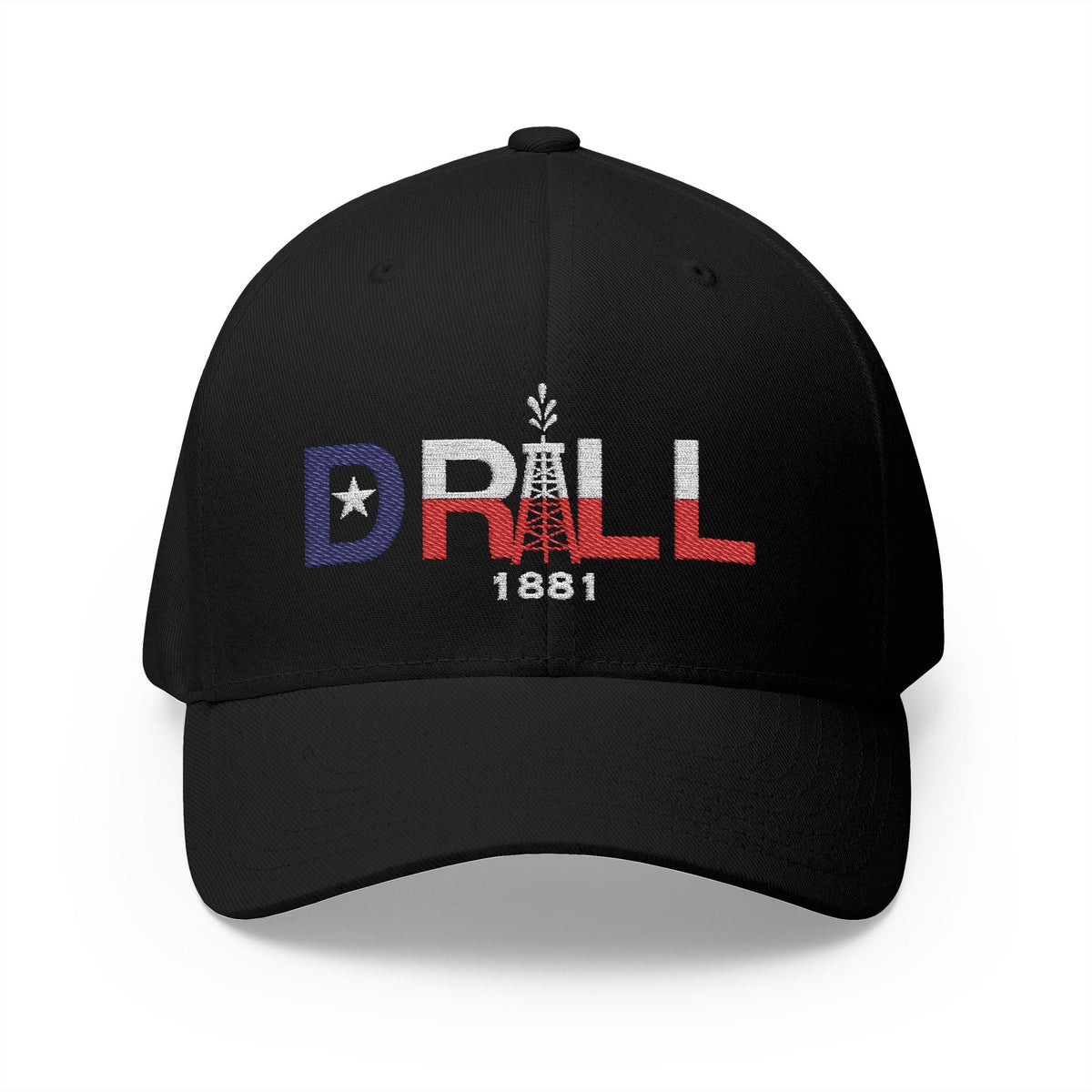 Drill Texas - Closed Back Embroidered Cap