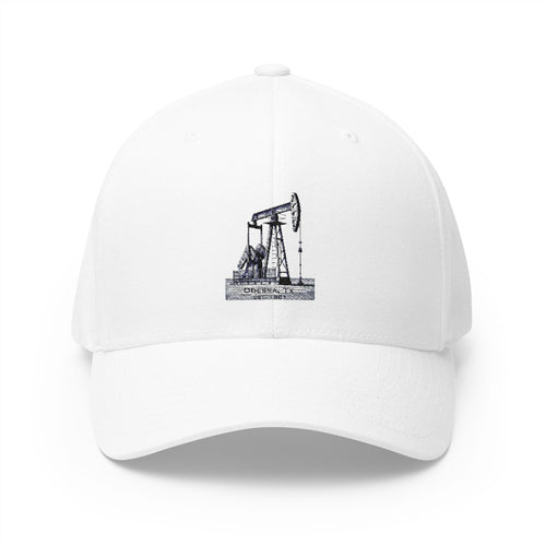 Embroidered Odessa Pumpjack Cap - Closed Back