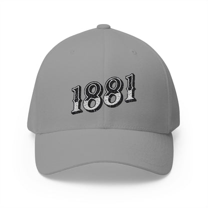 Embroidered Closed-Back Cap - 1881 Classic
