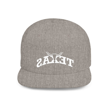 Texas Backwards - Flat Bill Snapback