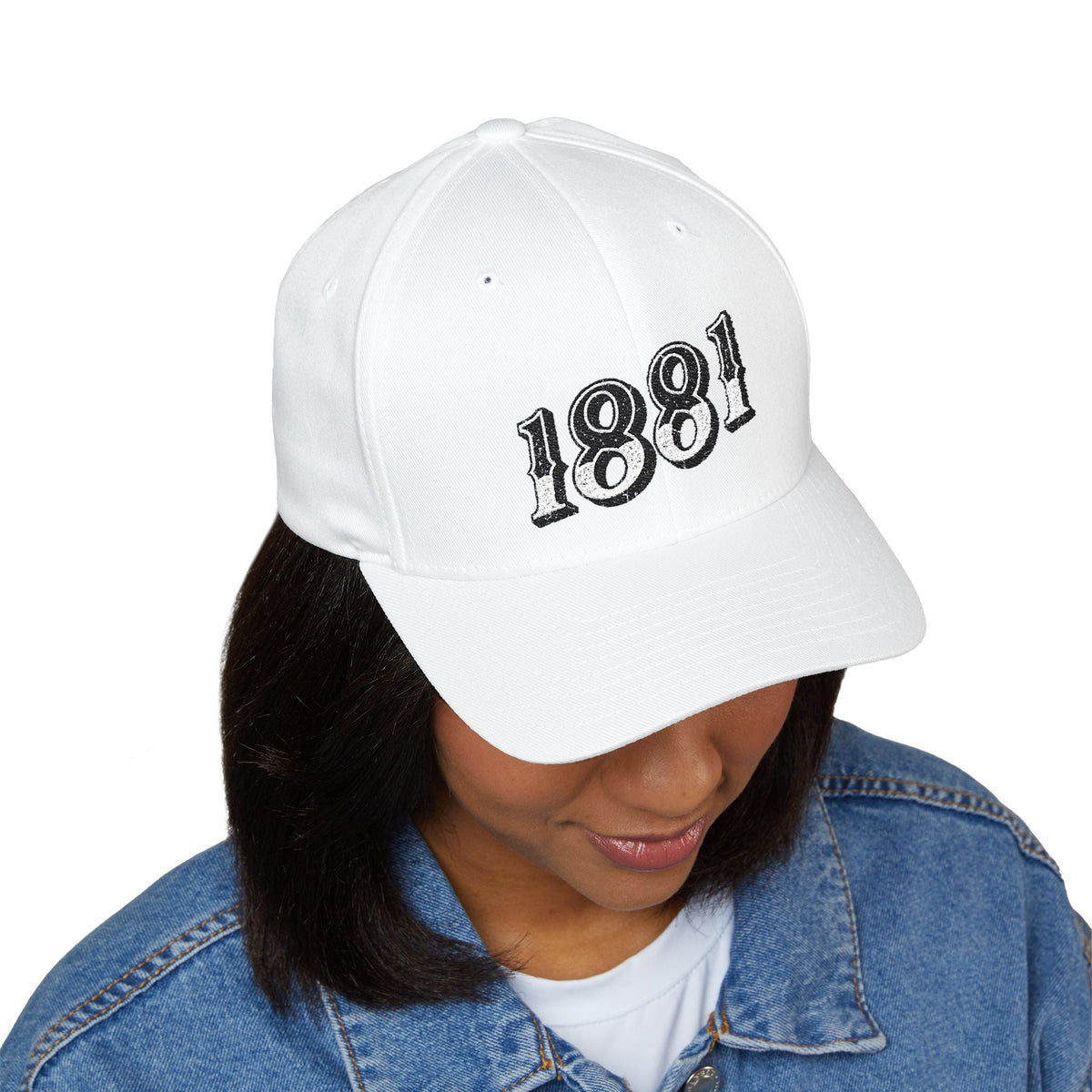 Embroidered Closed-Back Cap - 1881 Classic