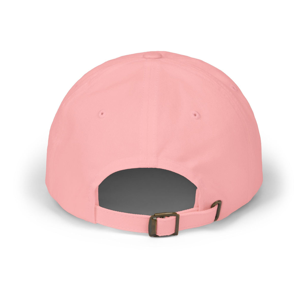 Drill 1881 Classic Dad Cap White Logo - Vintage Style Adjustable White Hat
