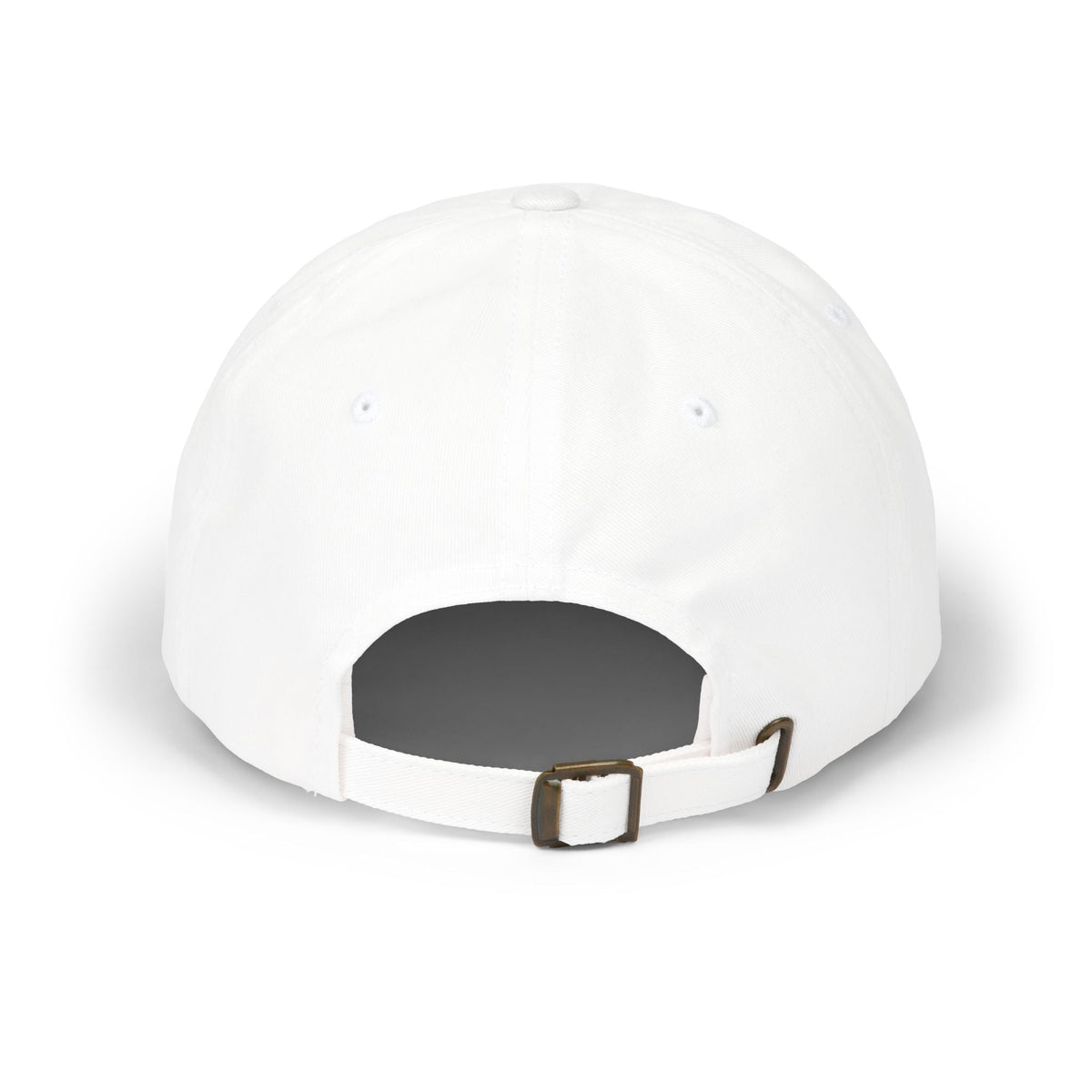 Drill 1881 Classic Dad Cap - Vintage Style Adjustable White Hat