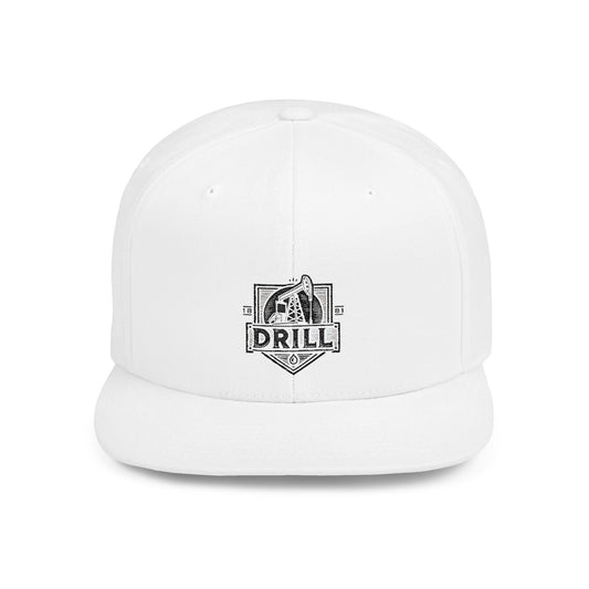 Drill Shield - Flat Bill Snapback