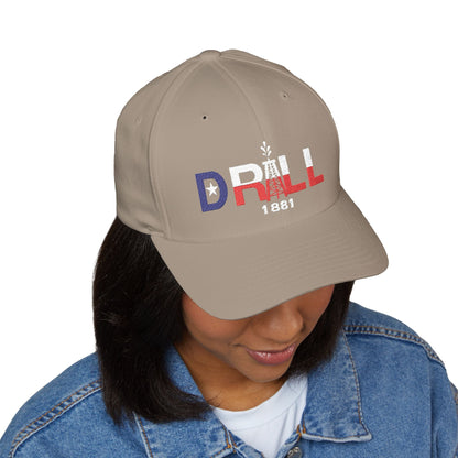 Drill Texas - Closed Back Embroidered Cap