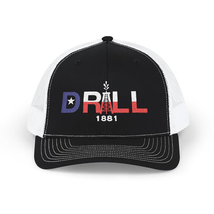 Drill Texas Flag Trucker Hat