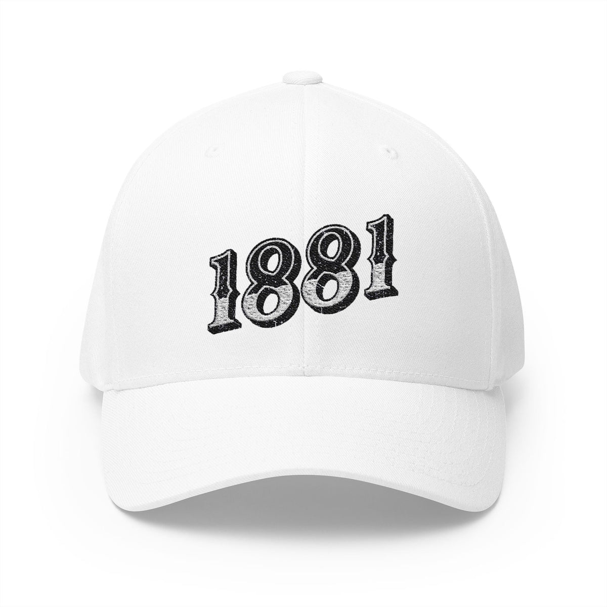 Embroidered Closed-Back Cap - 1881 Classic