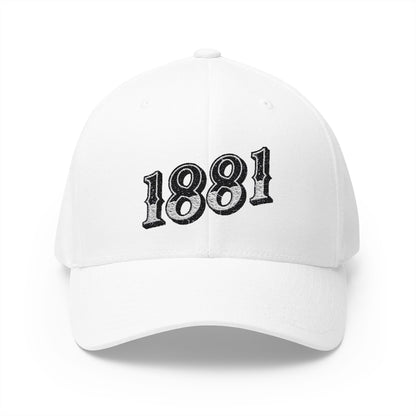 Embroidered Closed-Back Cap - 1881 Classic