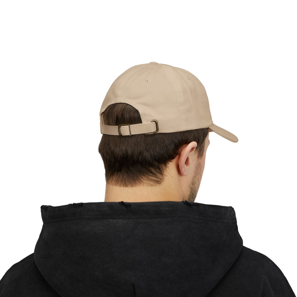 Drill 1881 Classic Dad Cap - Vintage Style Adjustable White Hat