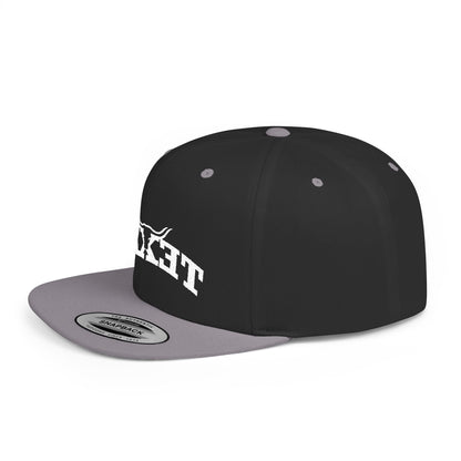 Texas Backwards - Flat Bill Snapback