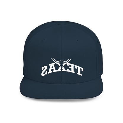 Texas Backwards - Flat Bill Snapback